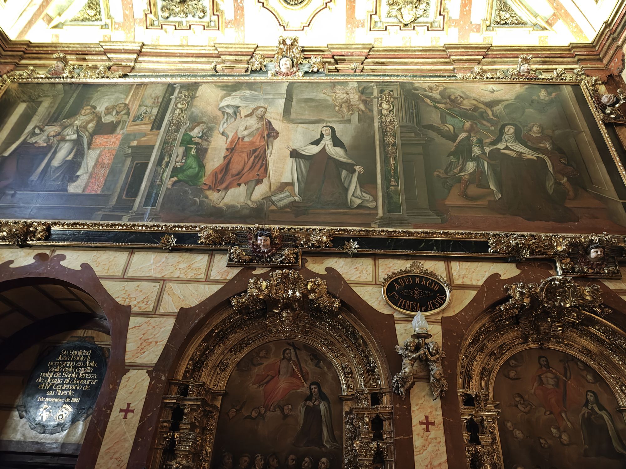 BasĂlica Y Casa Natal De Santa Teresa De JesĂșs Ăvila Spain 18