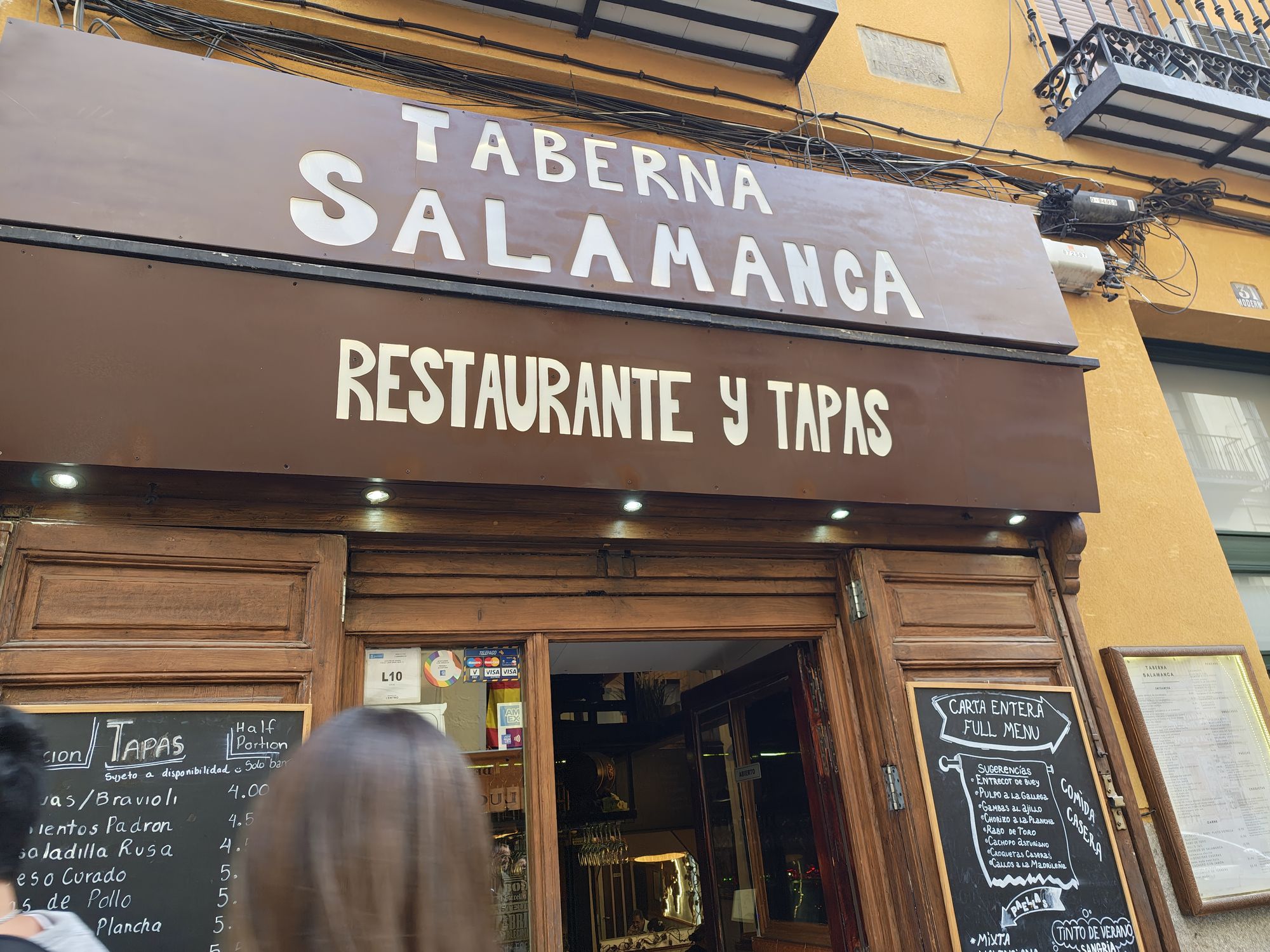 Calle De La Cava Baja Madrid Spain 6