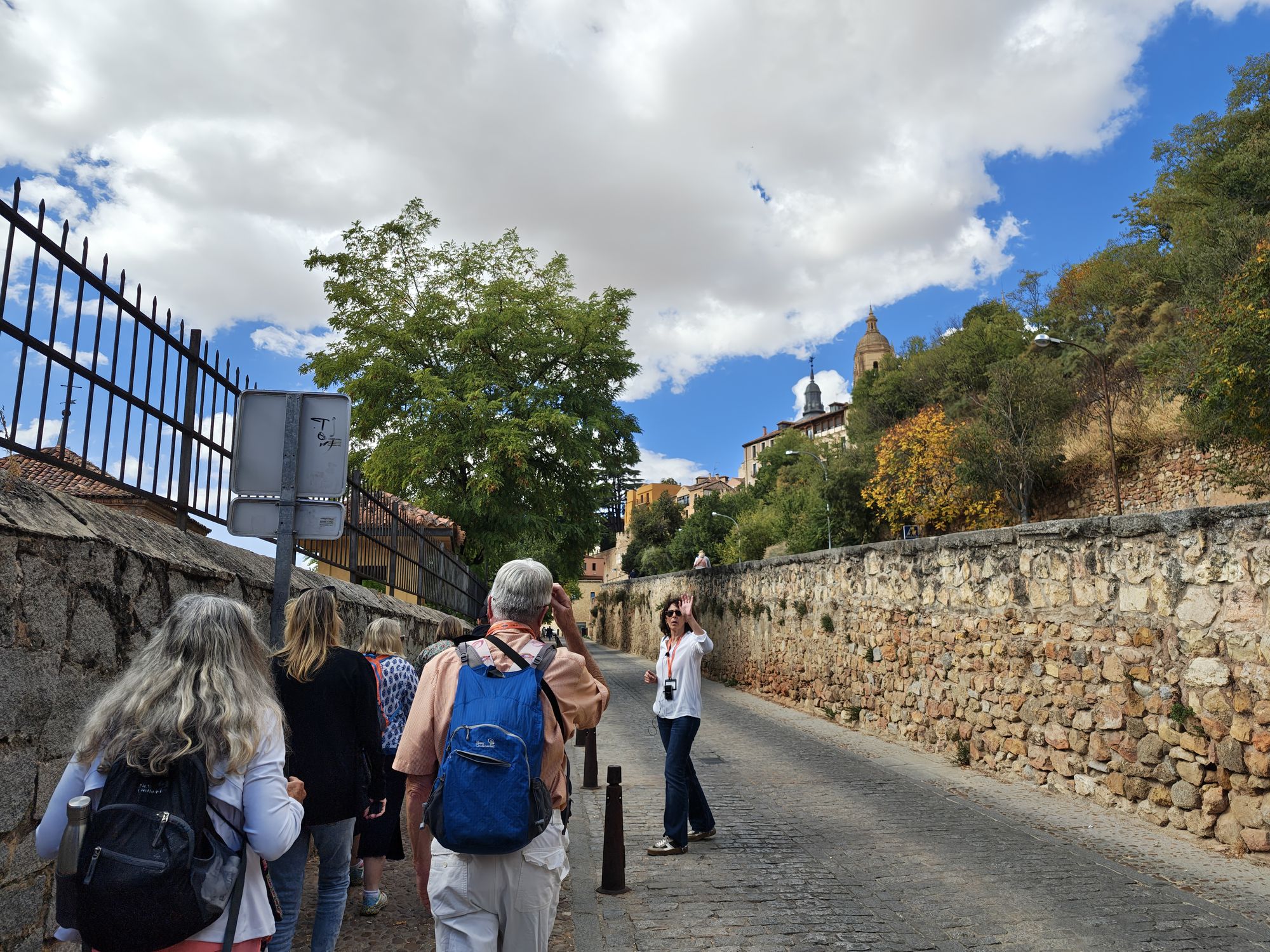 Calle De La Cuesta De Los Hoyos Segovia Spain 1