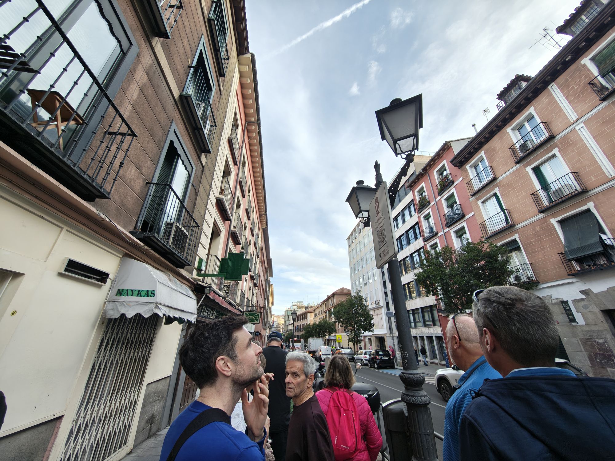 Calle De San Bernardo Madrid Spain