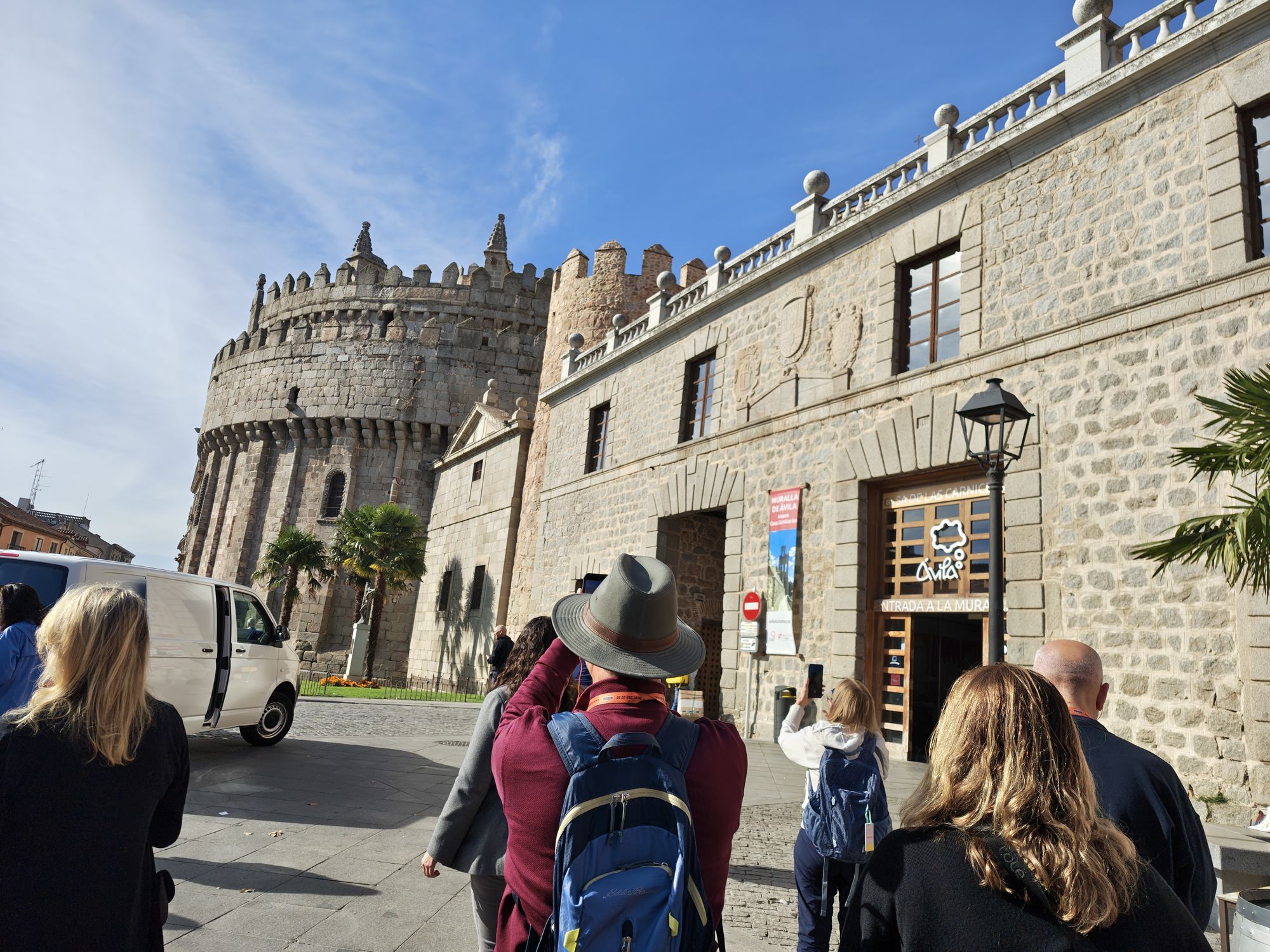 Calle San Segundo Ăvila Spain