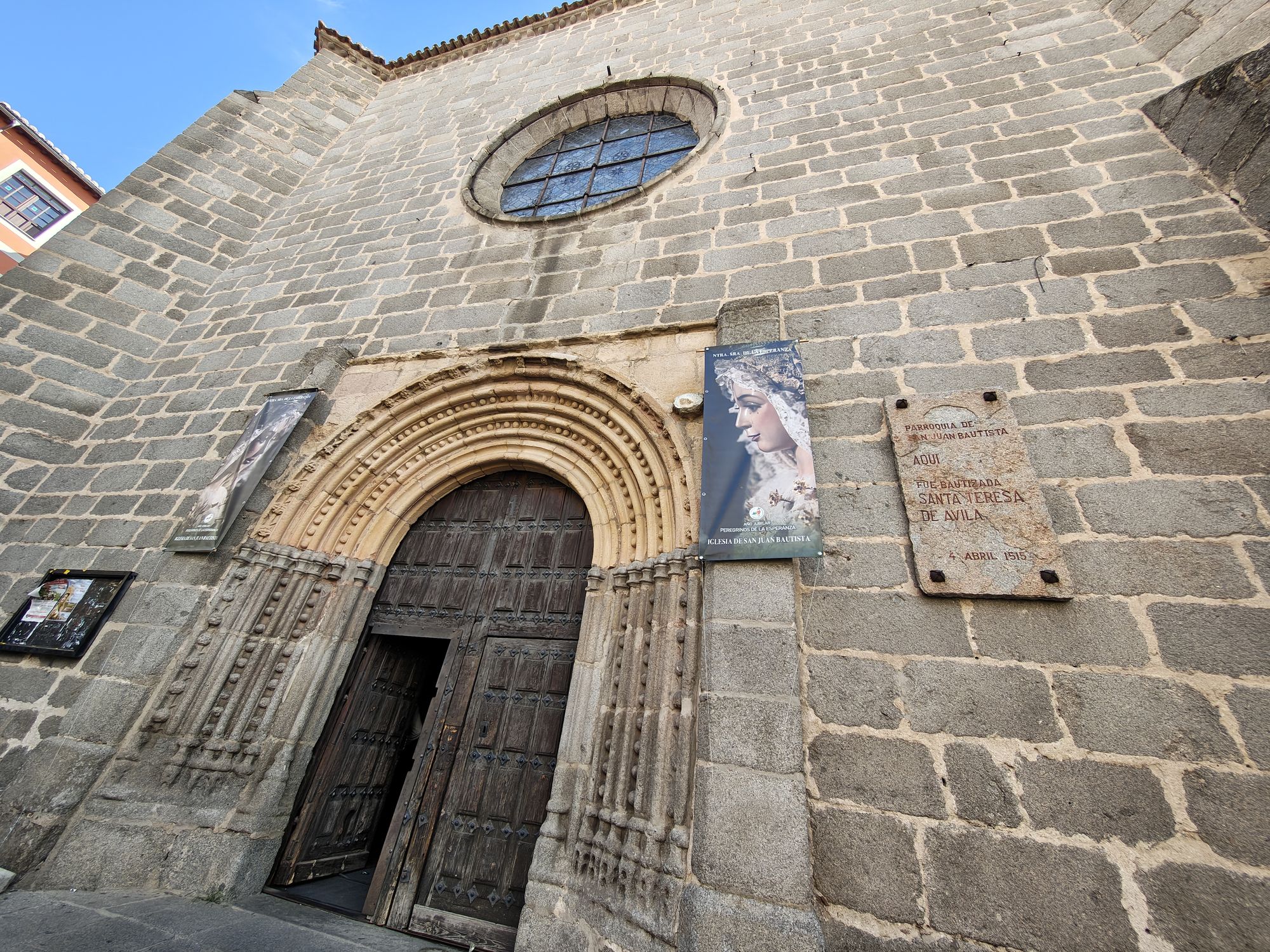 Iglesia De San Juan Bautista Ăvila Spain 1