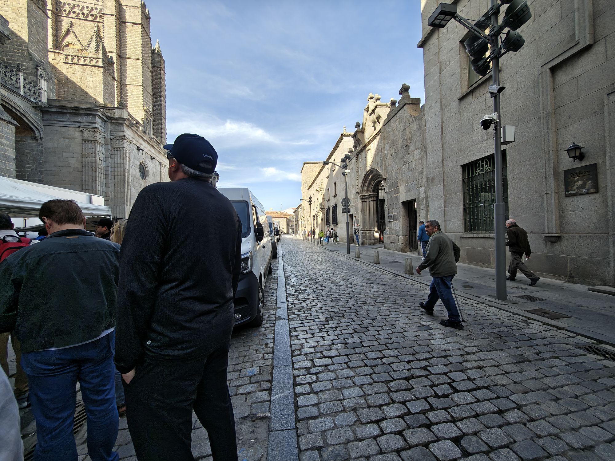 Plaza De La Catedral Ăvila Spain 2