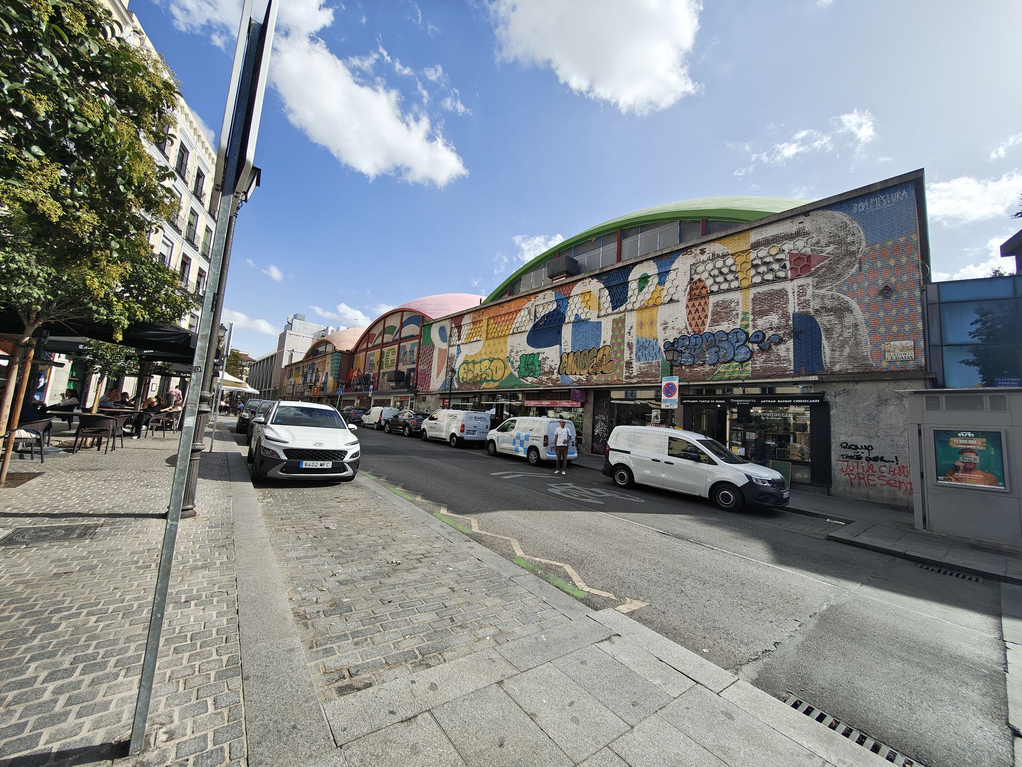 Plaza De La Cebada Madrid Spain 1