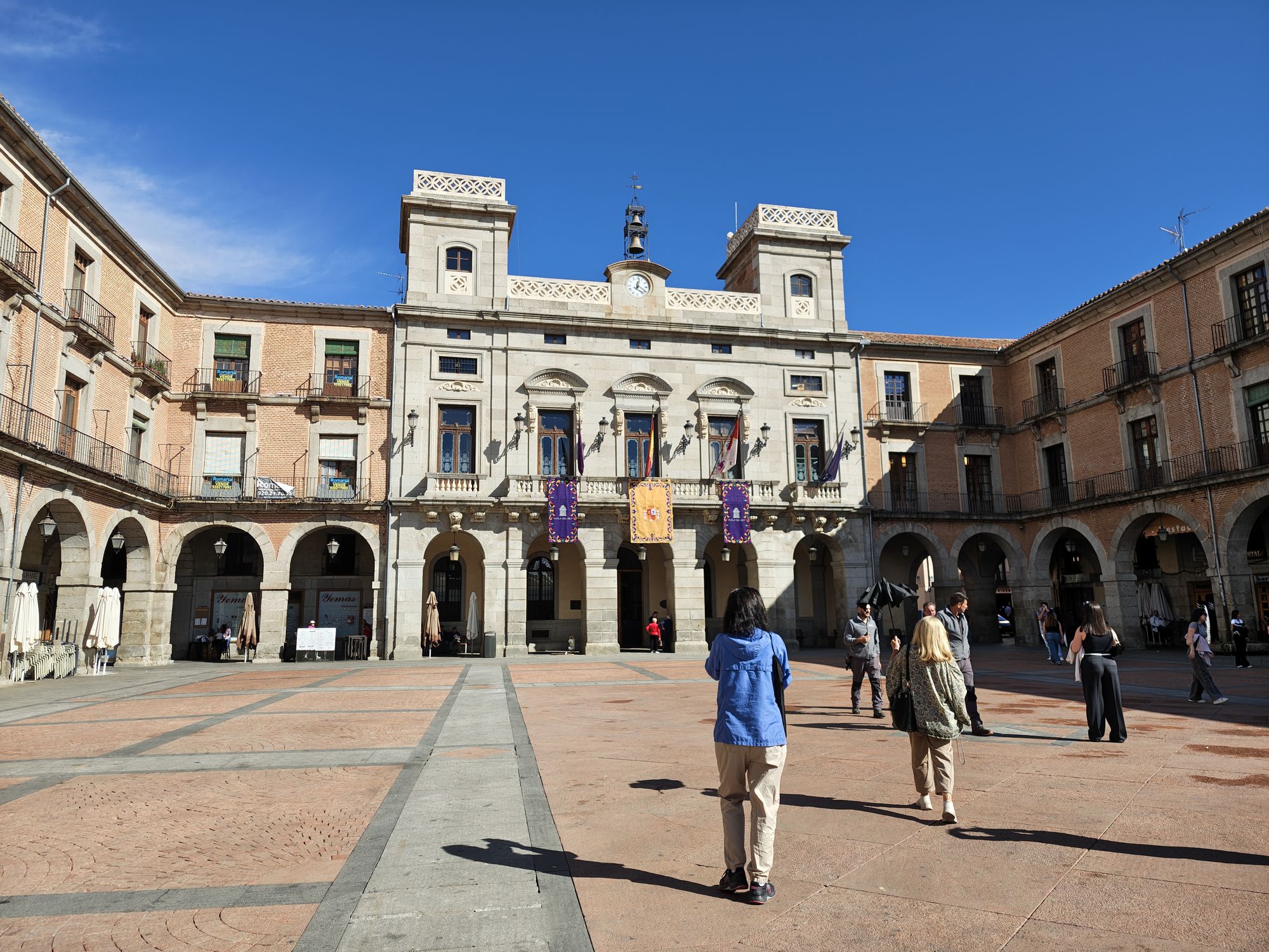 Plaza Del Mercado Chico Ăvila Spain