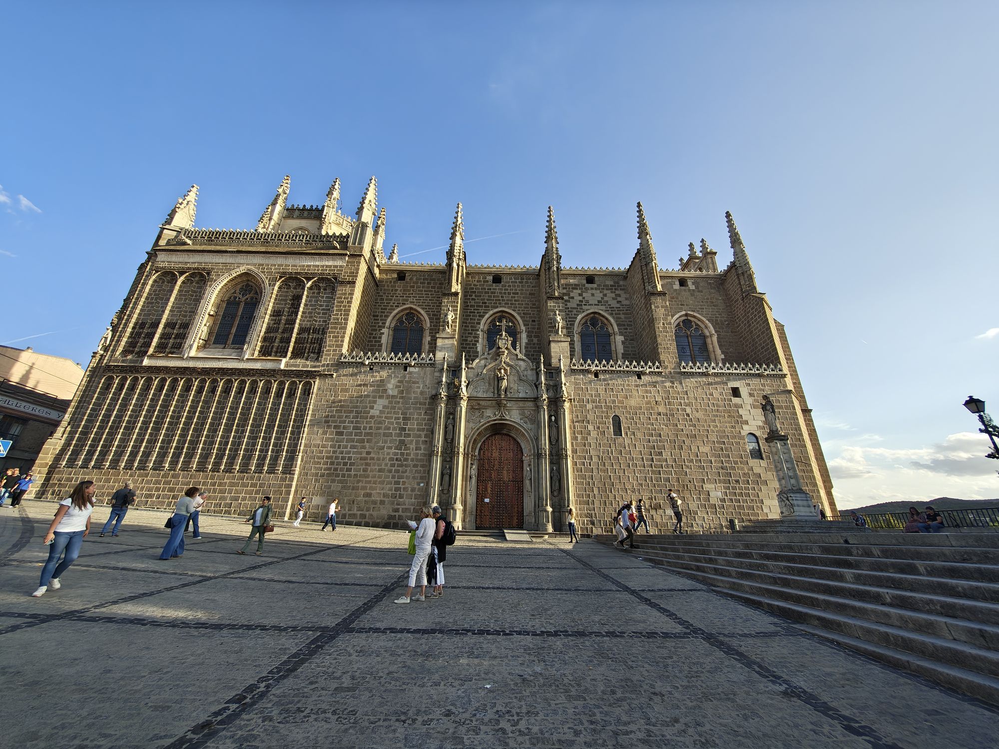 Plaza San Juan De Los Reyes Toledo Spain 2