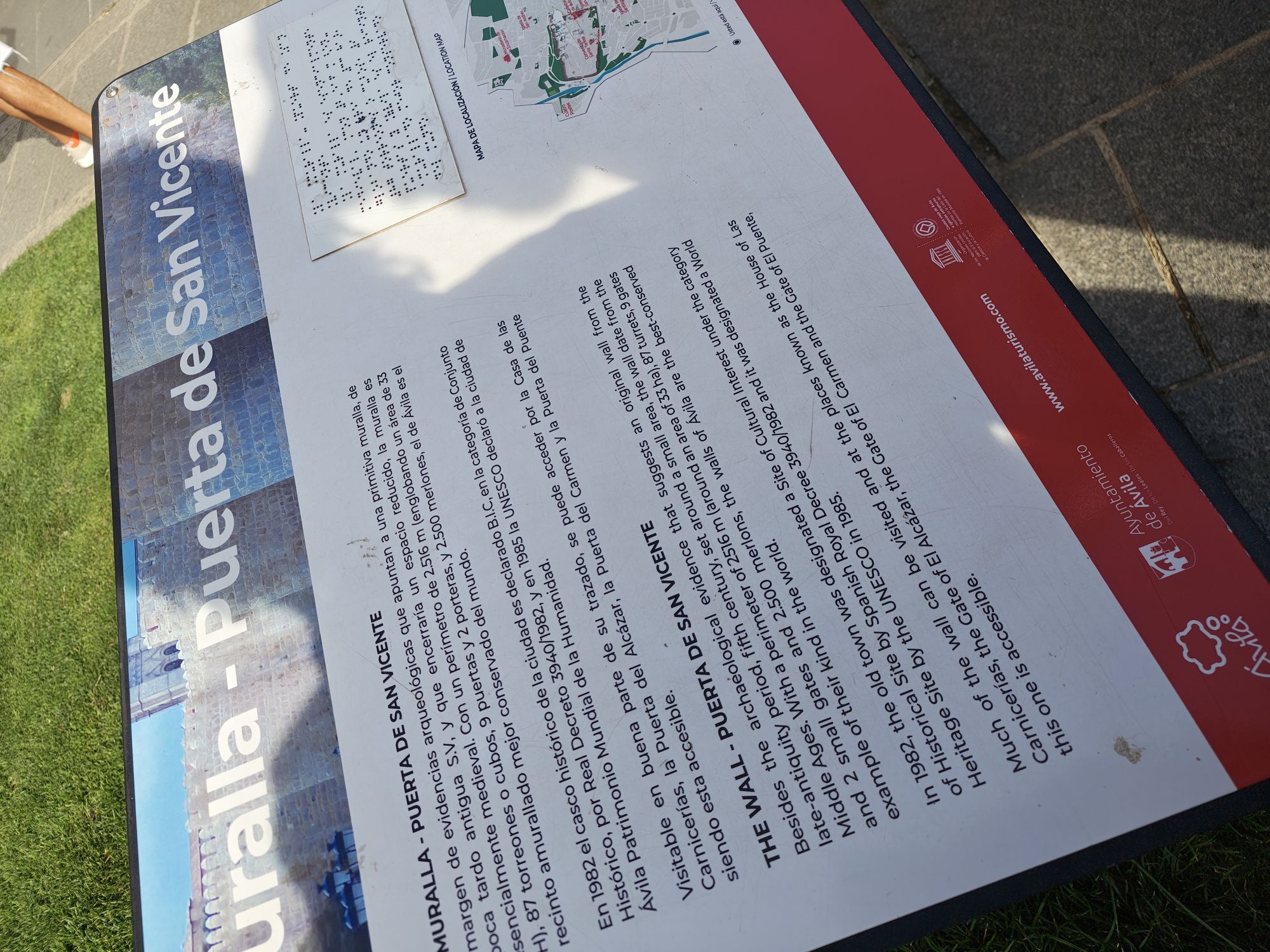 Puerta De San Vicente Ăvila Spain