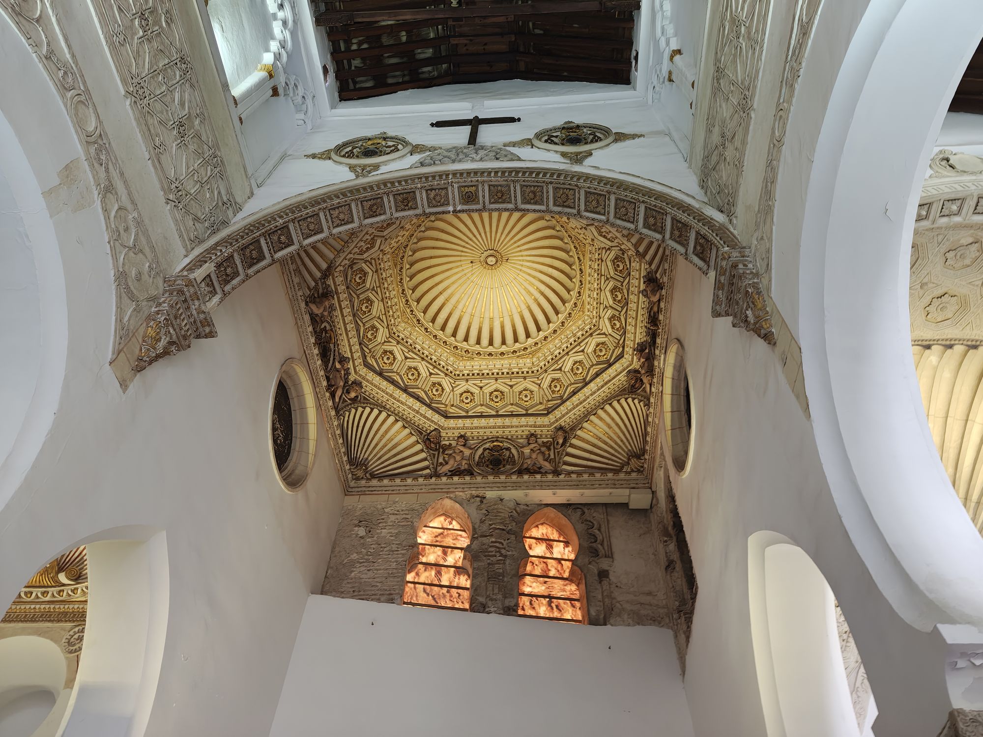 Sinagoga De Santa MarĂa La Blanca Toledo Spain 12