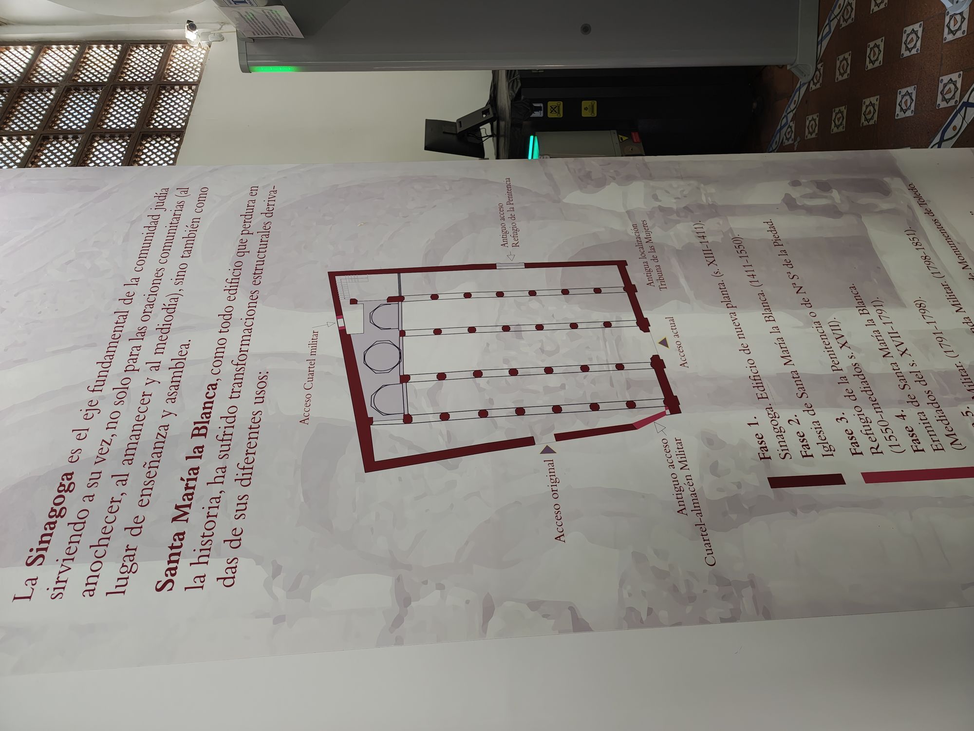 Sinagoga De Santa MarĂa La Blanca Toledo Spain 15