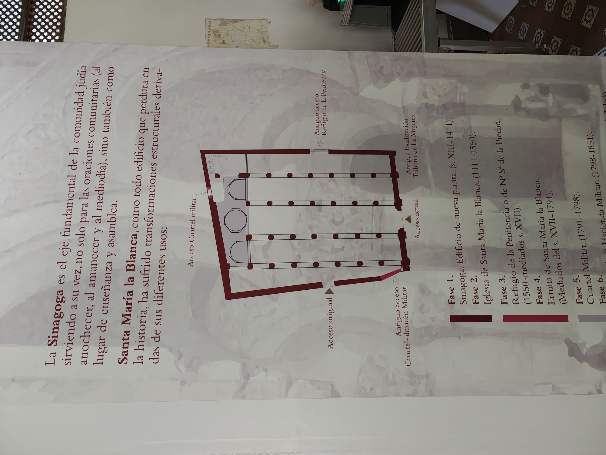 Sinagoga De Santa MarĂa La Blanca Toledo Spain 21