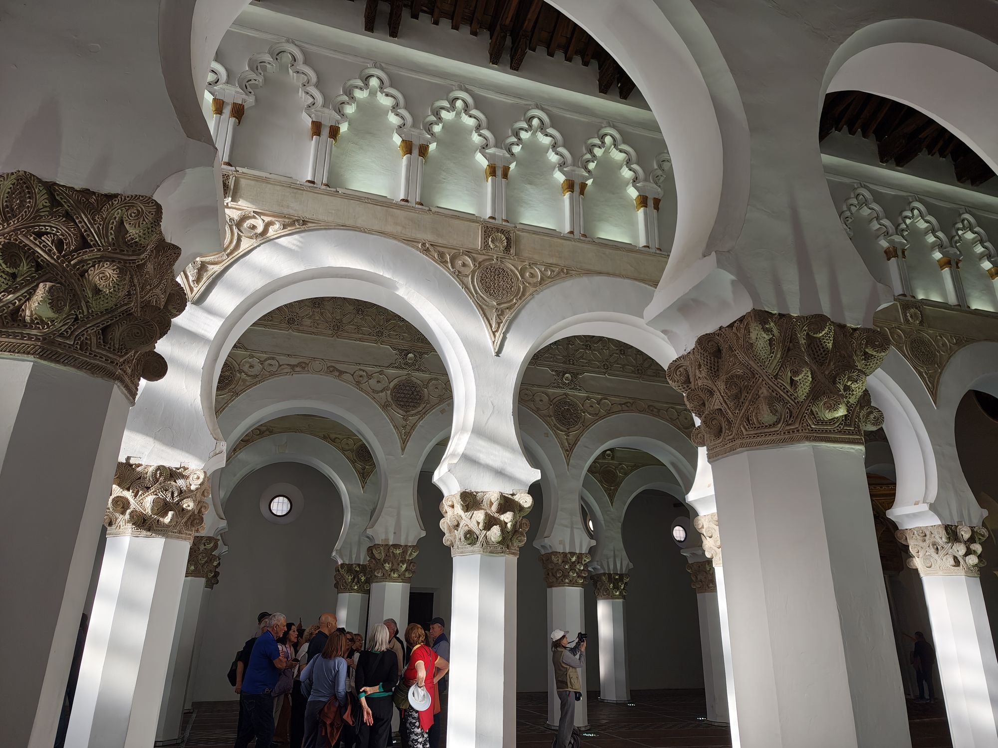 Sinagoga De Santa MarĂa La Blanca Toledo Spain 3
